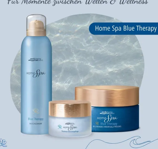 medipharma cosmetics Home Spa Blue Therapy Duschschaum 200 ml