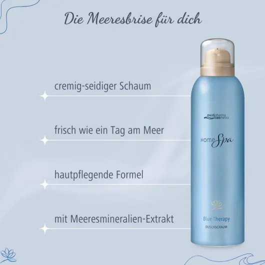 medipharma cosmetics Home Spa Blue Therapy Duschschaum 200 ml