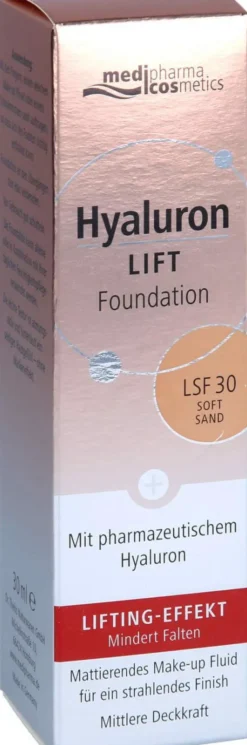Medipharma Cosmetics Hyalruon Lift Foundation Lsf 30 Soft Sand...
