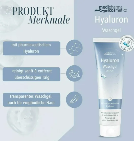 medipharma cosmetics Hyaluron Waschgel 150 ml