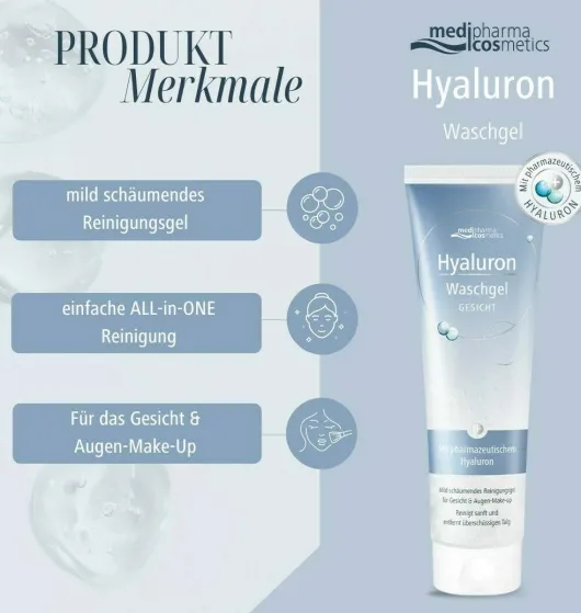 medipharma cosmetics Hyaluron Waschgel 150 ml