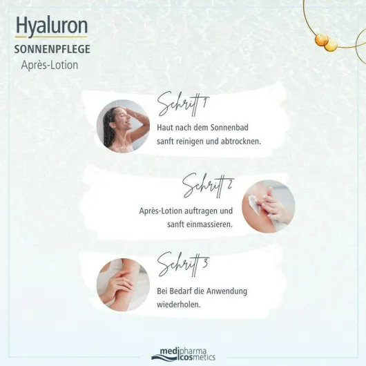 medipharma cosmetics Hyaluron Sonnenpflege 150 ml Aprés Lotion