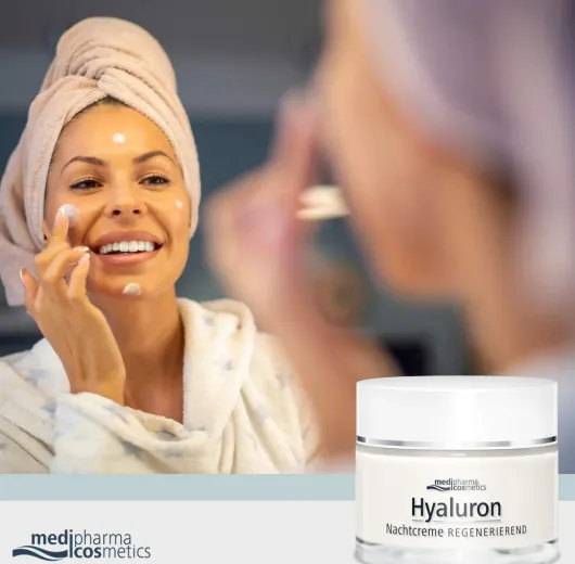 medipharma cosmetics Hyaluron Nachtcreme regenerierend 50 ml