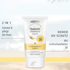 medipharma cosmetics Hyaluron Sonnenpflege Gesicht LSF 30 50 ml Creme