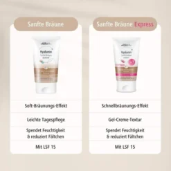 medipharma cosmetics Hyaluron Sanfte Bräune Express Gesichtspflege 30 ml Creme