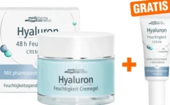 Medipharma cosmetics Hyaluron 48h Feuchtigkeit Cremegel 50 ml + gratis Hyaluron Feuchtigkeit Serum 5 ml