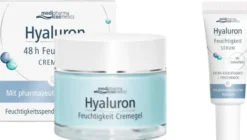Medipharma cosmetics Hyaluron 48h Feuchtigkeit Cremegel 50 ml + gratis Hyaluron Feuchtigkeit Serum 5 ml