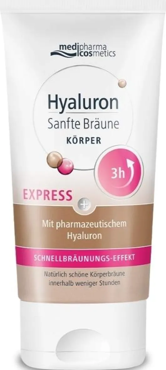 medipharma cosmetics Hyaluron Sanfte Bräune Express Körperpflege 150 ml