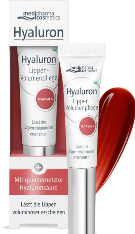 medipharma cosmetics Hyaluron Lippen-Volumenpflege Marsala 7 ml Balsam