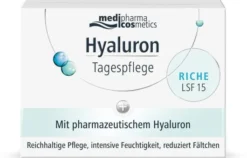 medipharma cosmetics Hyaluron Tagespflege Riche LSF15 50 ml Creme