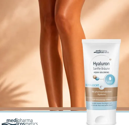 medipharma cosmetics Hyaluron Sanfte Bräune Aqua Gelcreme 150 ml