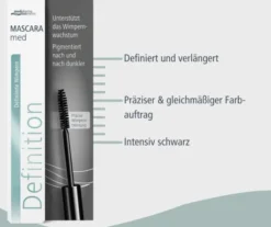 medipharma cosmetics Mascara med Definition & Länge 5 ml