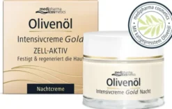 medipharma cosmetics Olivenöl Intensivcreme Gold Zell Aktiv Nachtpflege 50 ml