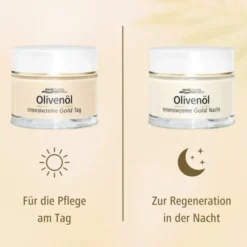 medipharma cosmetics Olivenöl Intensivcreme Gold Zell Aktiv Nachtpflege 50 ml