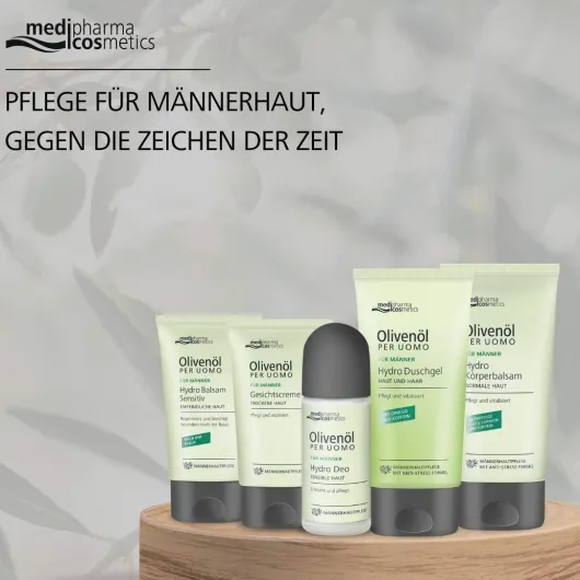 medipharma cosmetics Olivenöl Per Uomo Hydro Deo 50 ml