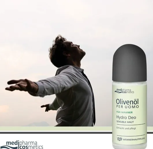 medipharma cosmetics Olivenöl Per Uomo Hydro Deo 50 ml