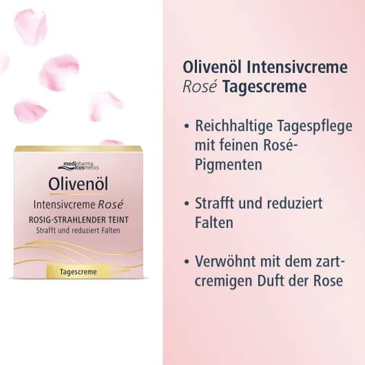 Medipharma Cosmetics Olivenöl Intensiv Rose Tagescreme...