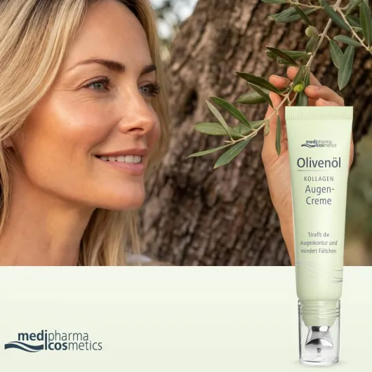 medipharma cosmetics Olivenöl Kollagen 15 ml Augencreme