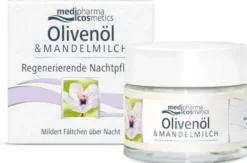 medipharma cosmetics Oliven Mandelmilch Regenerierende Nachtpflege 50 ml