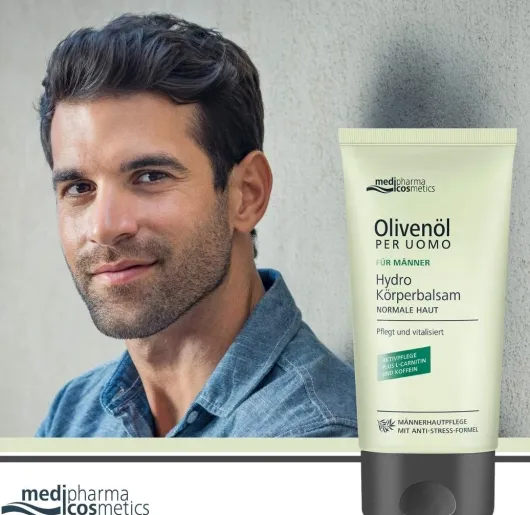 Medipharma Cosmetics Olivenöl Per Uomo Hydro Körperbalsam 150 ml
