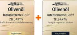 medipharma cosmetics Olivenöl Intensivcreme Gold Zell Aktiv Tag 50 ml + Intensivcreme Gold Zell Aktiv Nacht 50 ml