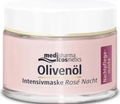 Medipharma Cosmetics Olivenöl Intensivmaske Rosé Nacht 50 ml