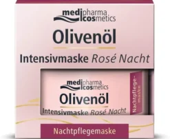 Medipharma Cosmetics Olivenöl Intensivmaske Rosé Nacht 50 ml
