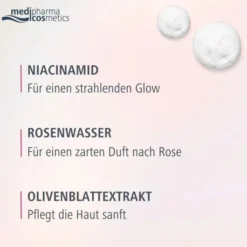 Medipharma Cosmetics Oliven Reinigungsmousse Rose 150 ml