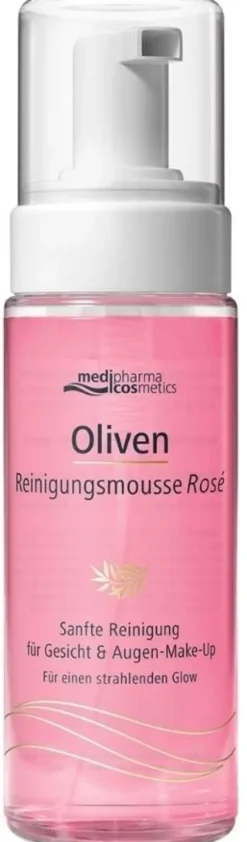 Medipharma Cosmetics Oliven Reinigungsmousse Rose 150 ml