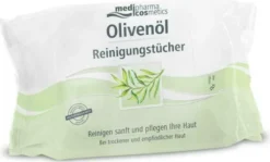 Medipharma Cosmetics Olivenöl Reinigungstücher 25 Stück