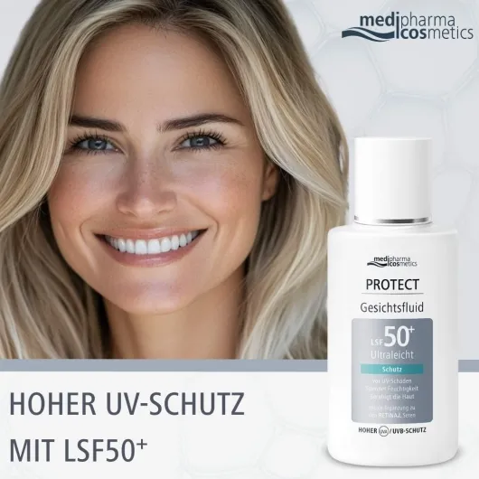Medipharma cosmetics Protect Gesichtsfluid LSF 50+ 50 ml
