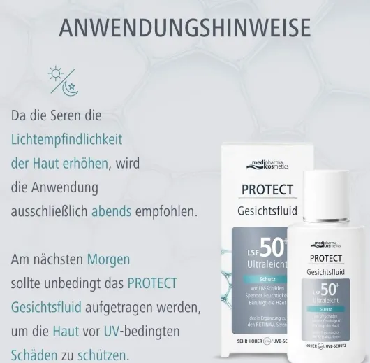 Medipharma cosmetics Protect Gesichtsfluid LSF 50+ 50 ml