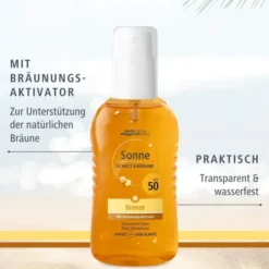 medipharma cosmetics Sonne Schutz & Bräune Bronze LSF 50 200 ml Pumpspray