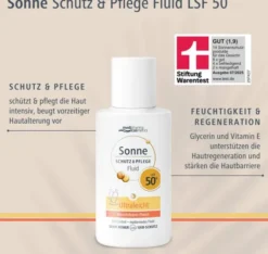 medipharma cosmetics Sonne Schutz & Pflege Fluid ultraleicht LSF 50+ 50 ml Lotion
