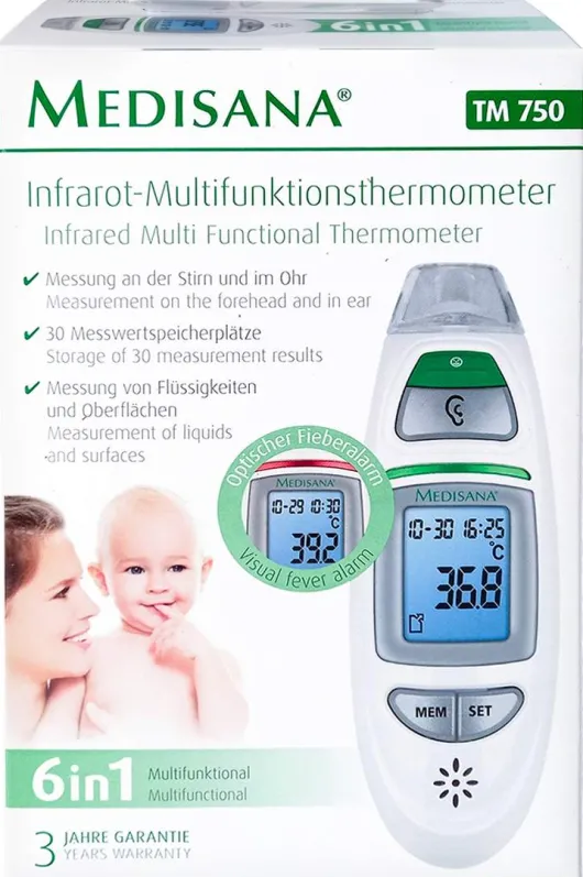 Medisana Infrarot-Fieberthermometer Tm750