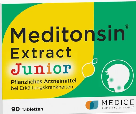 Meditonsin Extract Junior pflanzliche Erkältungstabletten 90 Stück