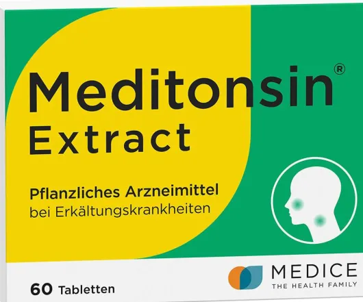 Meditonsin Extract pflanzliche Erkältungstabletten 60 Stück