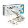 Medi 7 Trio Tablettenteiler Weiß 1 Stück