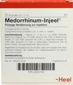 Medorrhinum Nosoden Injeel 10 Ampullen