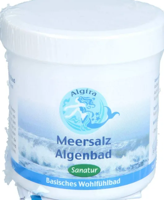 Meersalz Algenbad