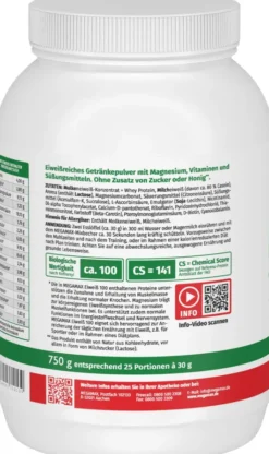 Megamax Eiweiß 100 Banane 750 G Pulver