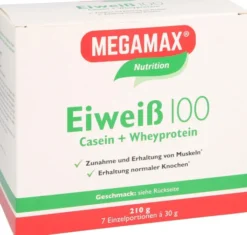 Megamax Eiweiß 100 Vanille 7x30 G Pulver