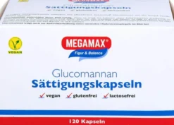Megamax Sättigungskapseln Glucomannan