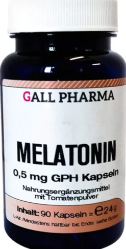 Melatonin 0,5 mg Gph Kapseln
