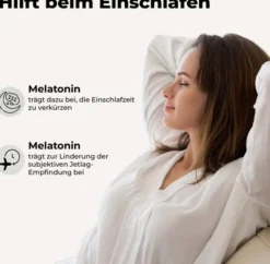 Melatonin 2 mg plus Hopfen und Melisse 120 Kapseln