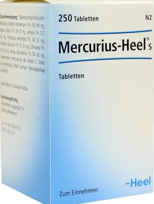 Mercurius Heel S Tabletten 250 Tabletten