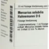 Mercurius Solubilis D6 Hahnemanni Dhu 20 ml Dilution