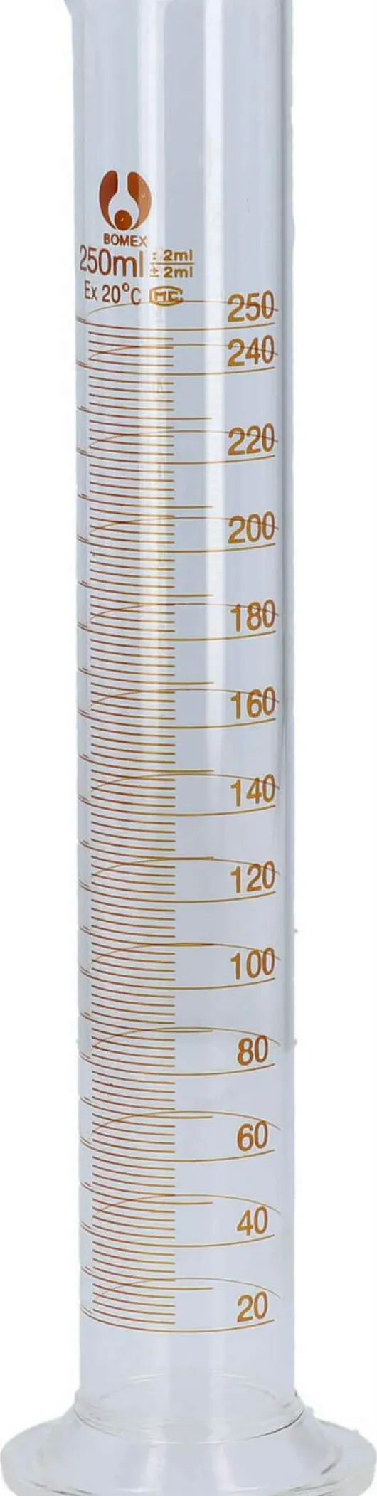 Messzylinder Glas 250 ml Graduiert