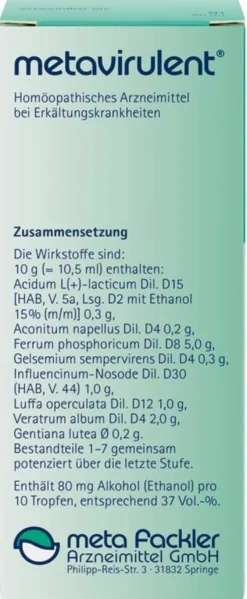 Metavirulent 50 ml Tropfen