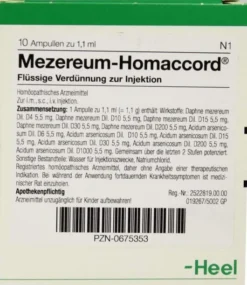 Mezereum Homaccord Ampullen